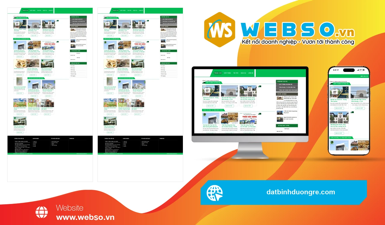 Thiết Kế Website Bất Động Sản CÔNG TY TNHH HƯNG LỘC PHƯỚC: Giải Pháp Tối Ưu Hóa Trải Nghiệm Khách Hàng
