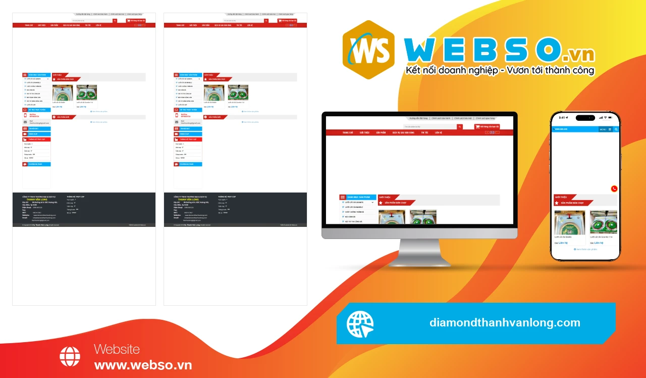 Thiết Kế Website Thương Mại Điện Tử Công Ty TNHH Thương Mại & Dịch Vụ Thanh Vân Long: Giải Pháp Tăng Cường Hiện Diện Trực Tuyến
