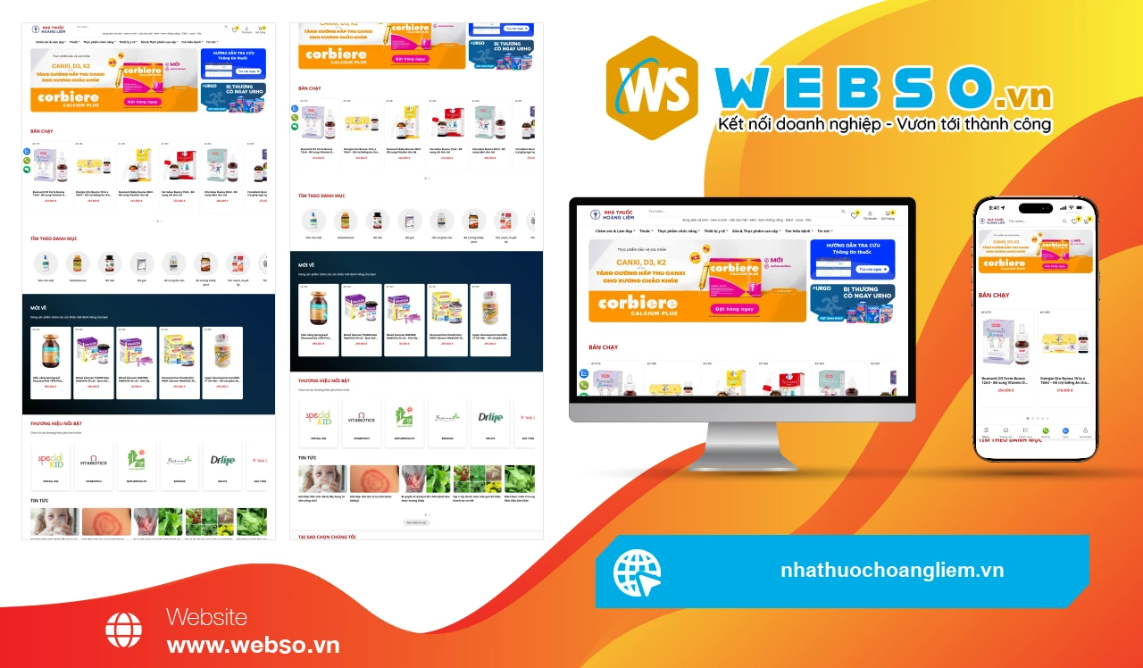 Thiết Kế Website Nhà Thuốc Minh Châu: Giải Pháp Mua Sắm Thông Minh Cho Sức Khỏe