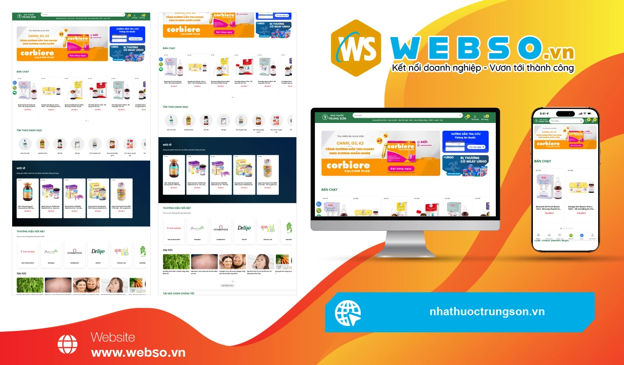 Thiết Kế Website Nhà Thuốc Minh Châu: Giải Pháp Chăm Sóc Sức Khỏe Hiệu Quả