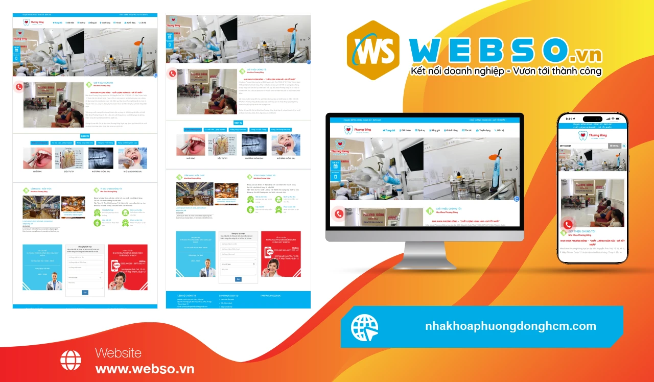 Thiết Kế Website Dịch Vụ Nha Khoa Nha Khoa Phương Đông: Giải Pháp Chăm Sóc Răng Miệng Toàn Diện