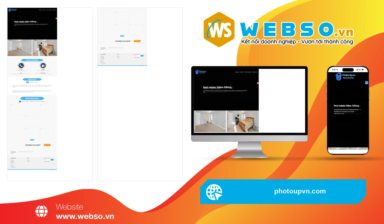 Thiết Kế Website Dịch Vụ Chỉnh Sửa Ảnh PHOTOUPVN: Nâng Cao Giá Trị Hình Ảnh Bất Động Sản