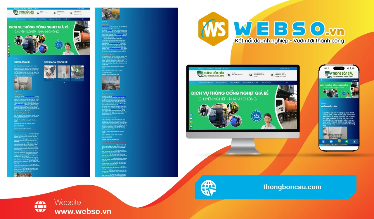 Thiết Kế Website Dịch Vụ Vệ Sinh Môi Trường Nam Thành: Giải Pháp Tiện Lợi Cho Khách Hàng