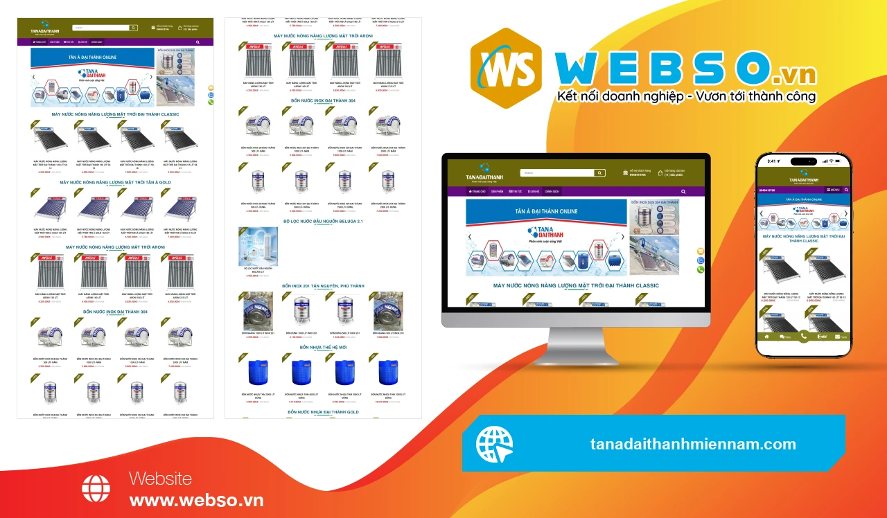 Thiết Kế Website Thương Mại Điện Tử Tân Á Đại Thành Miền Nam: Nâng Cao Trải Nghiệm Mua Sắm Trực Tuyến