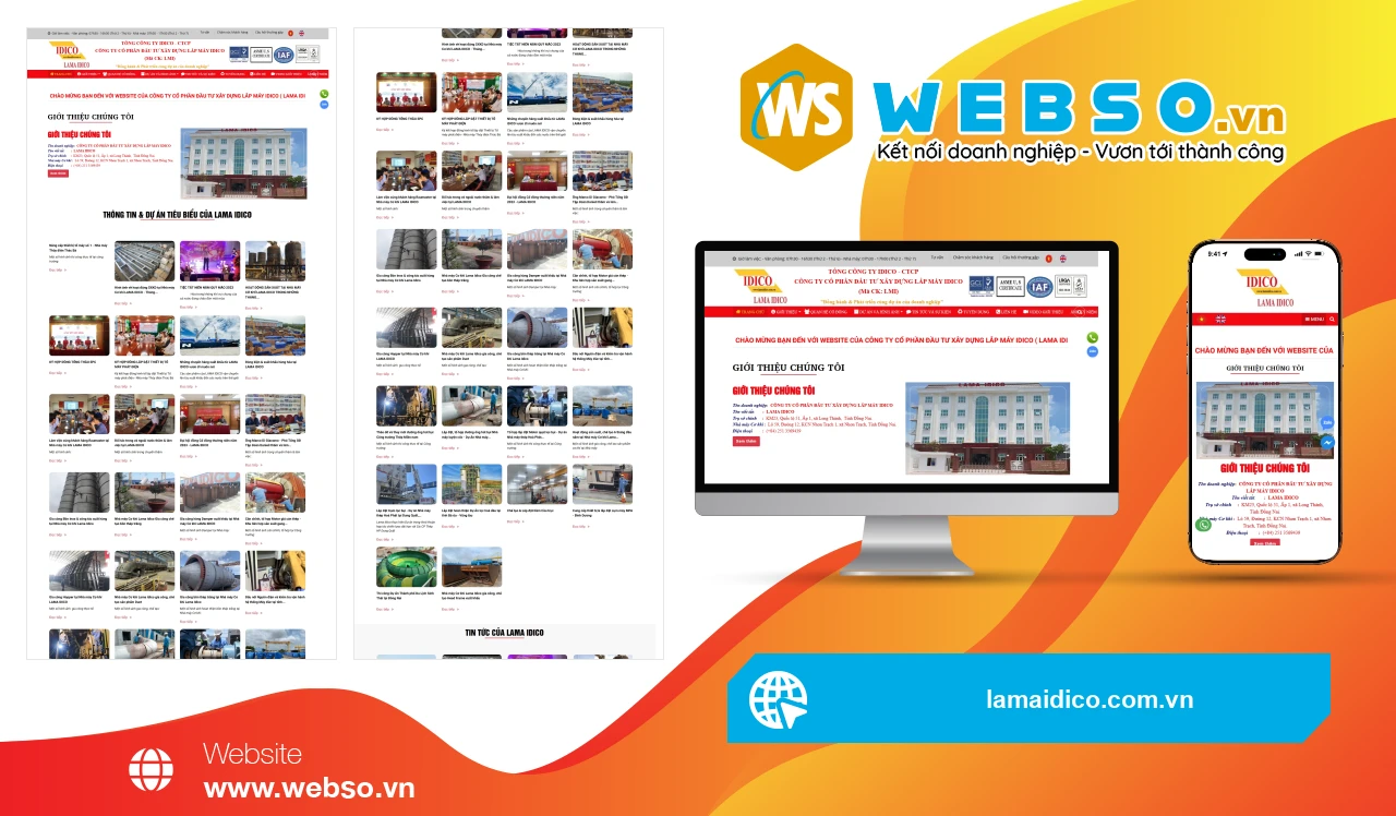 Thiết Kế Website Doanh Nghiệp IDICO: Giải Pháp Kết Nối Khách Hàng Hiệu Quả