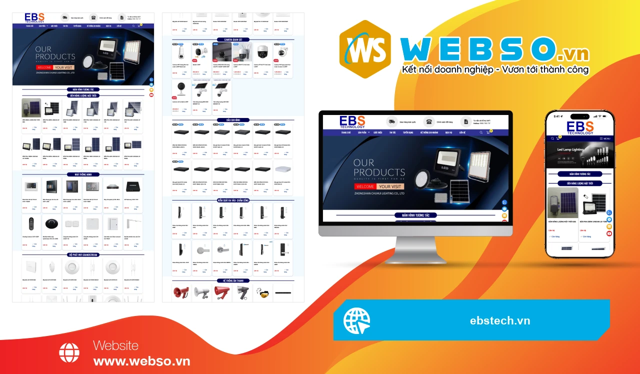 Thiết Kế Website Công Nghệ EBS: Nền Tảng Trực Tuyến Hiện Đại Cho Sản Phẩm Thông Minh