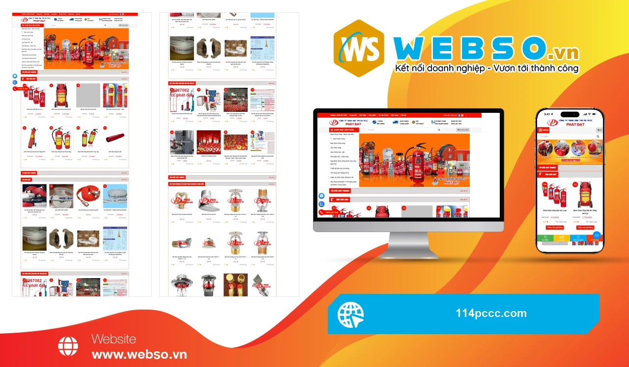 Thiết Kế Website Dịch Vụ PCCC Phát Đạt: Giải Pháp An Toàn Phòng Cháy Chữa Cháy Tối Ưu