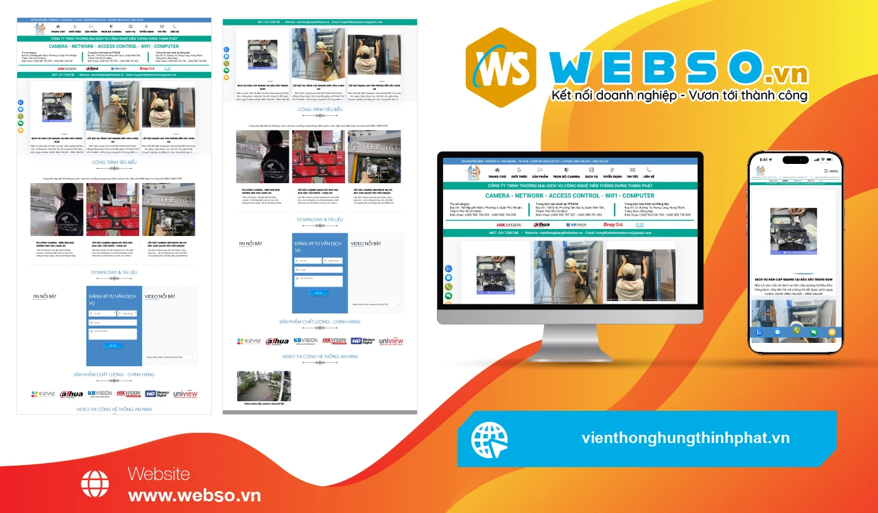Thiết Kế Website An Ninh Công Ty Hưng Thịnh Phát: Giải Pháp An Ninh Toàn Diện