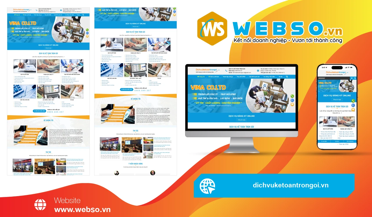 Thiết Kế Website Dịch Vụ Kế Toán Trọn Gói: Giải Pháp Tối Ưu Quản Lý Tài Chính