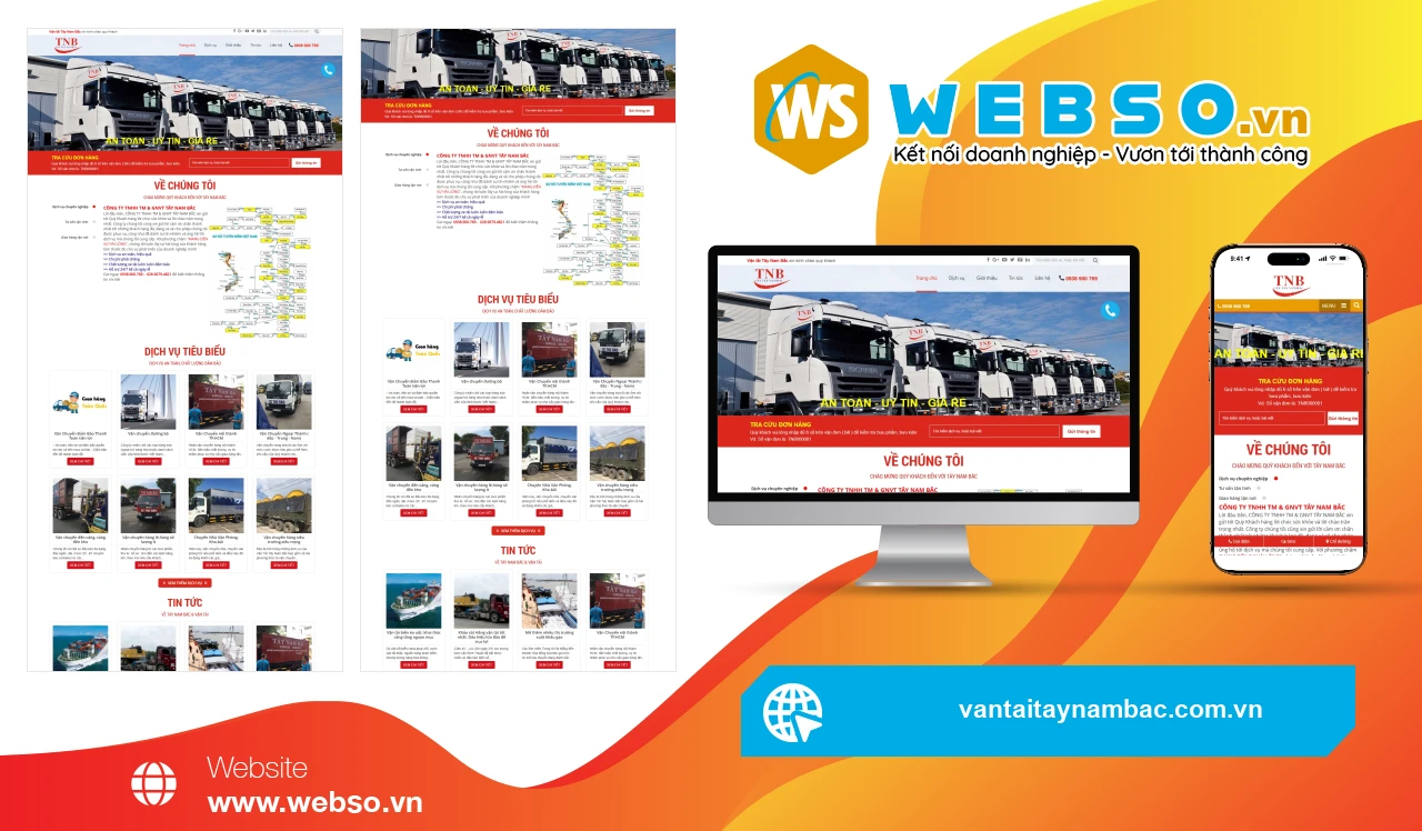 Thiết Kế Website Vận Tải Tây Nam Bắc: Giải Pháp Vận Chuyển An Toàn Và Hiệu Quả
