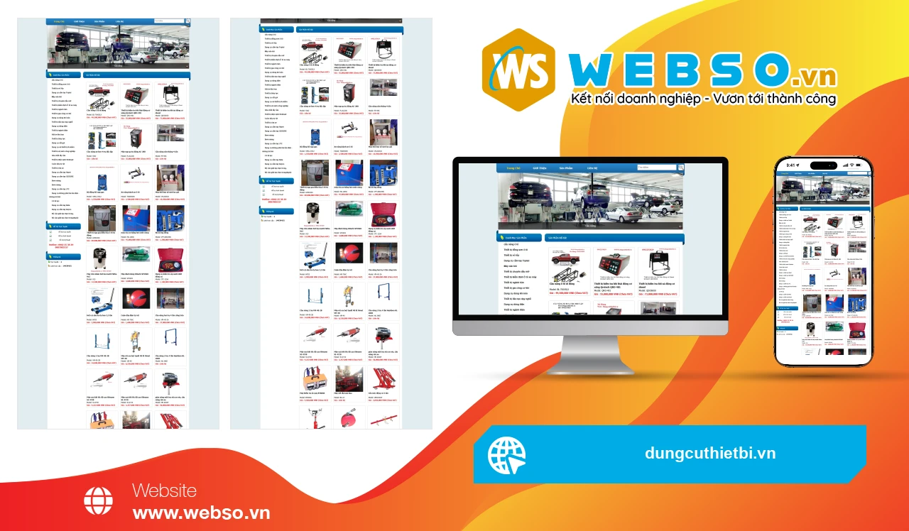 Thiết Kế Website Thương Mại Điện Tử Dung Cụ Thiết Bị: Giải Pháp Mua Sắm Thông Minh