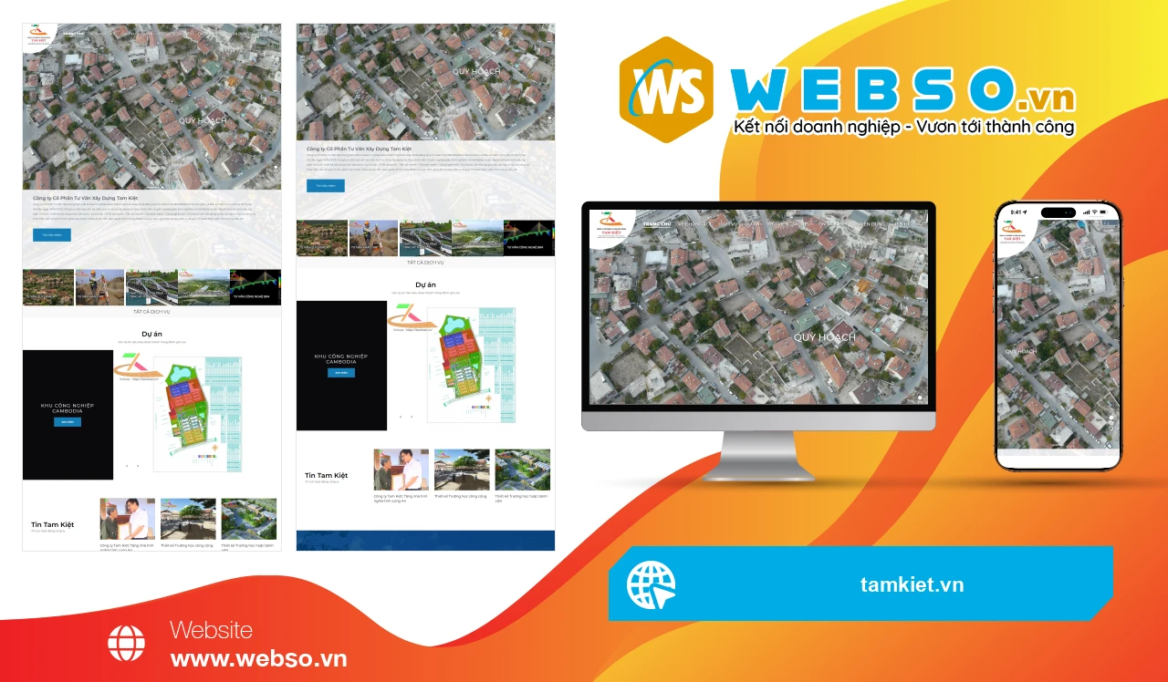 Thiết Kế Website Tư Vấn Xây Dựng Tam Kiệt: Nâng Tầm Uy Tín Và Chất Lượng