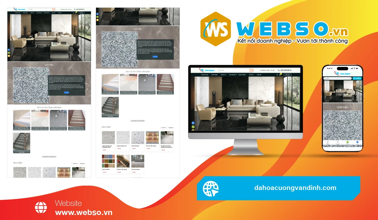 Thiết Kế Website Cửa Hàng Đá Văn Định: Giải Pháp Kết Nối Khách Hàng Hiệu Quả