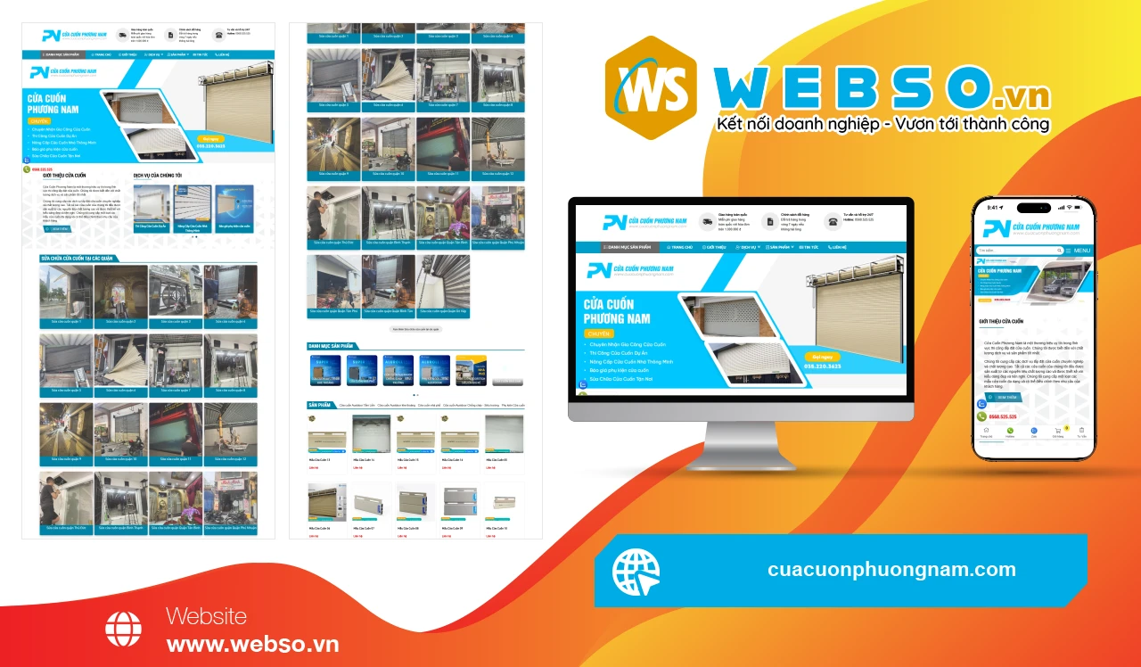 Thiết Kế Website Cửa Cuốn Phương Nam: Giải Pháp Tối Ưu Cho Ngôi Nhà Của Bạn