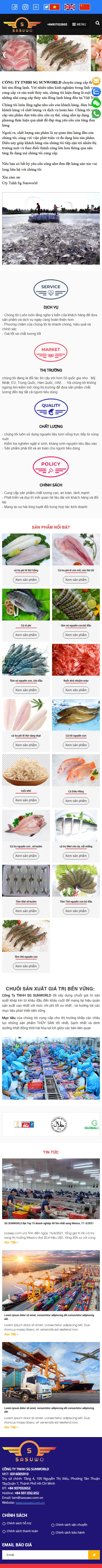 Giao diện mobile Thiết Kế Website Du Lịch SG Sunworld: Khám Phá Những Trải Nghiệm Đáng Nhớ