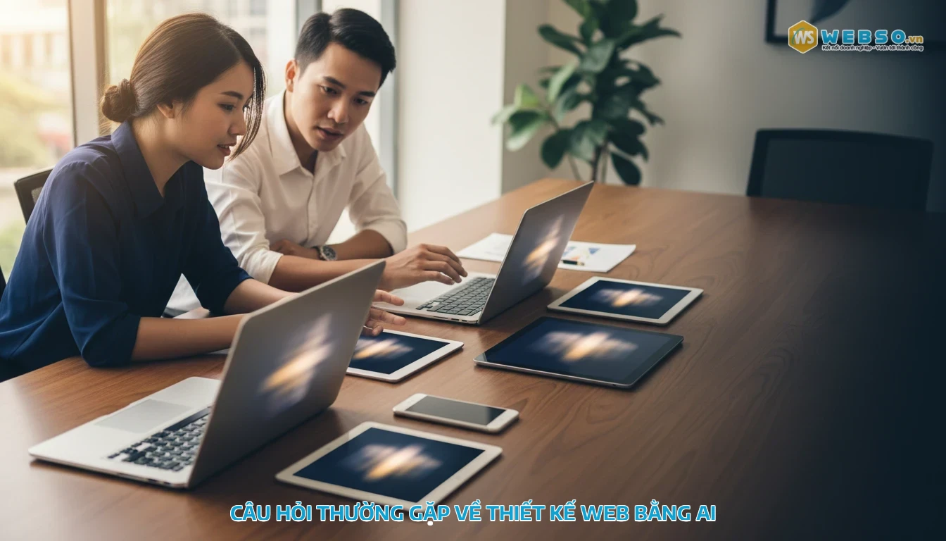 thiết kế web bằng ai - Câu Hỏi Thường Gặp Về Thiết Kế Web Bằng AI
