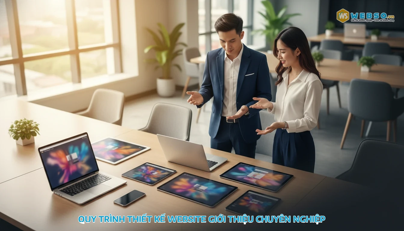 thiết kế website giới thiệu - Quy trình thiết kế website giới thiệu 5 bước chuẩn chỉnh