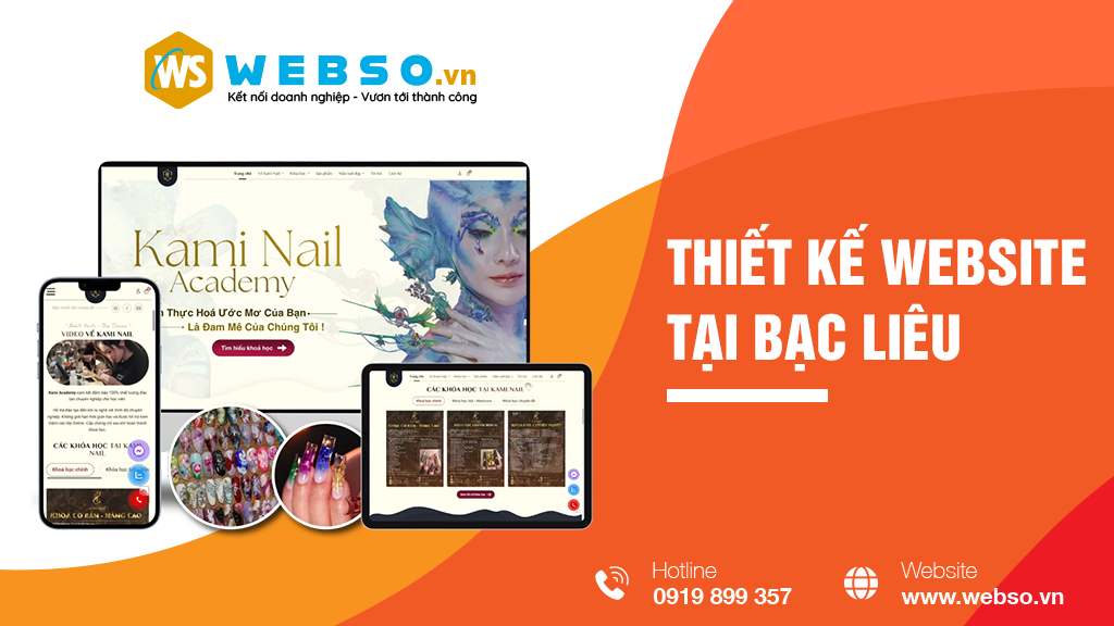 Thiết kế website tại bạc liêu