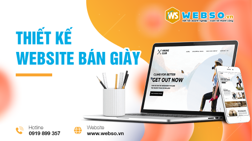 Thiết kế website bán giày