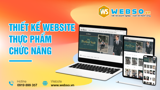 Thiết kế website thực phẩm chức năng